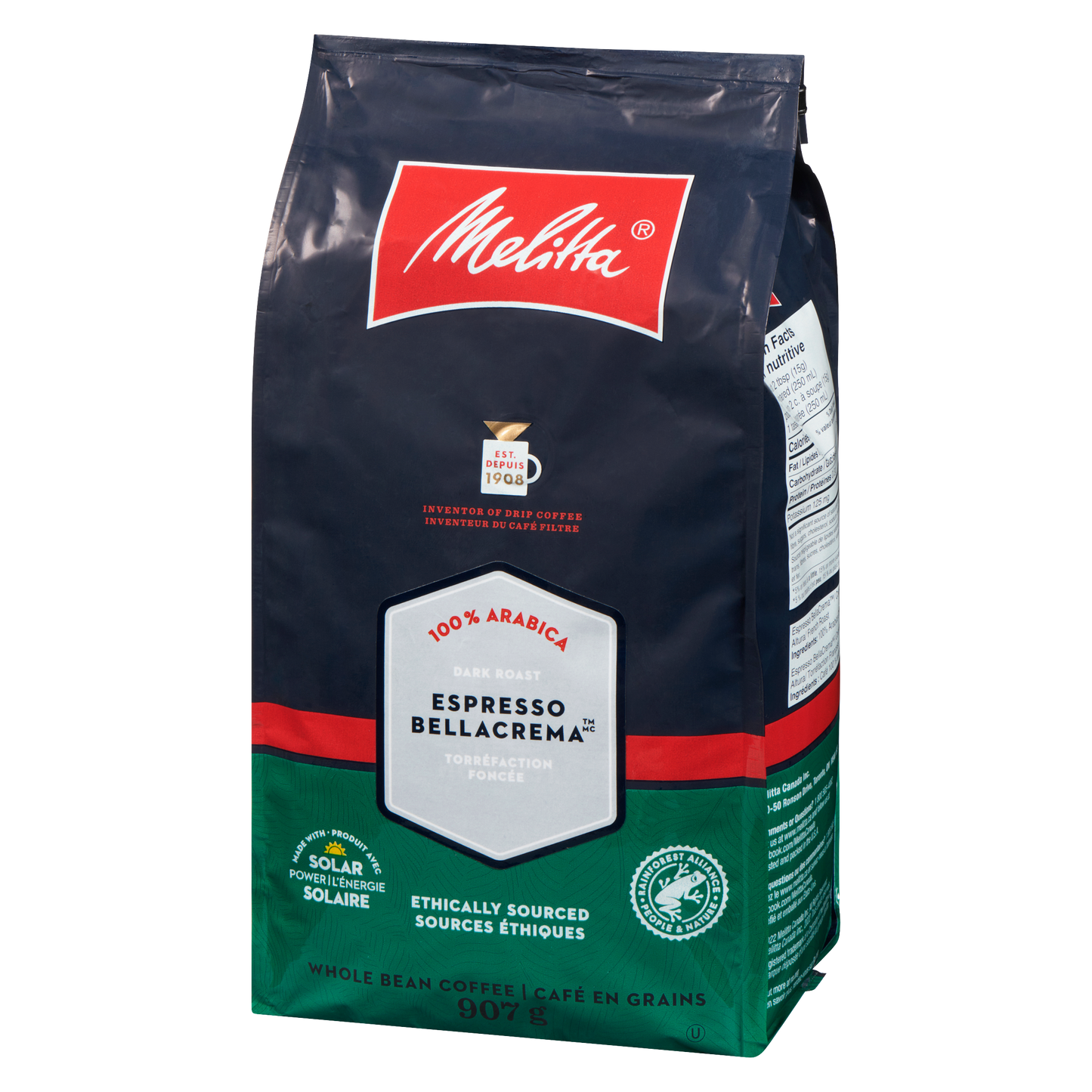 Espresso italien Bellacrema en grains entiers 907g