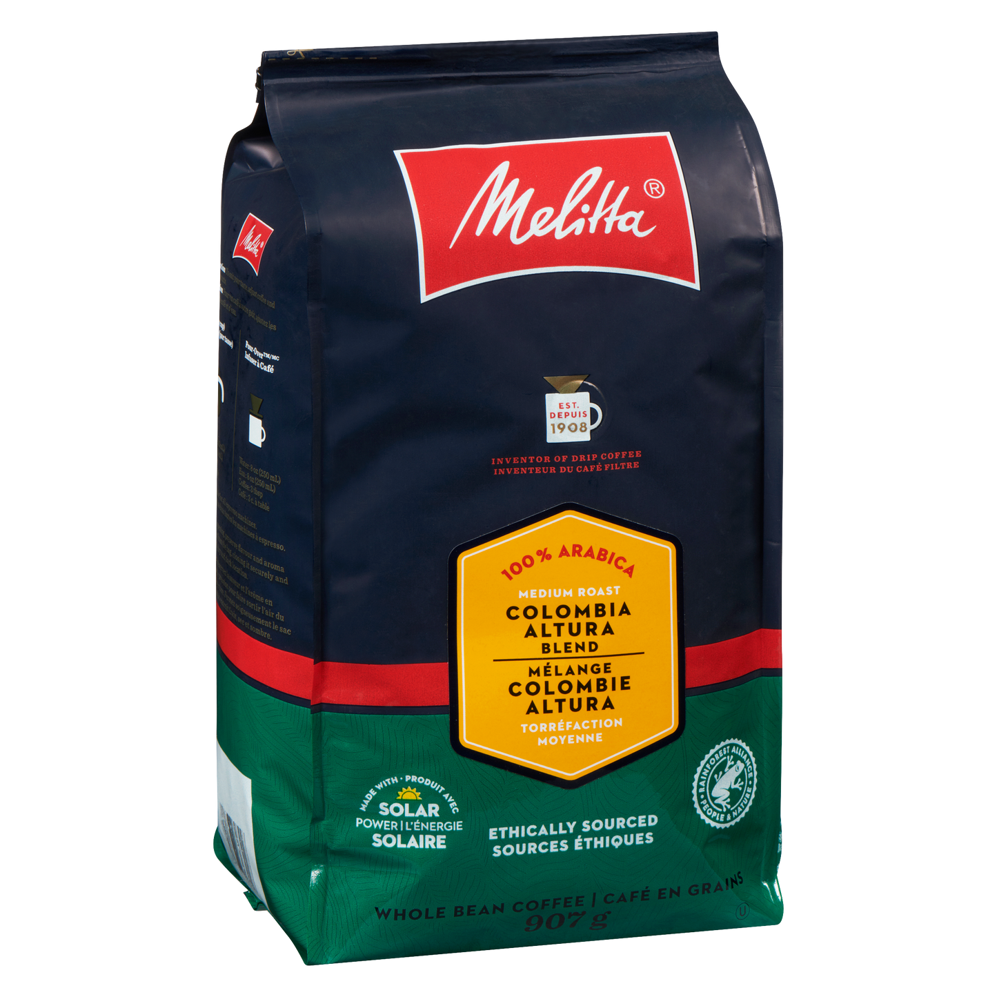 Colombie Altura Blend En Grains Entiers 907g