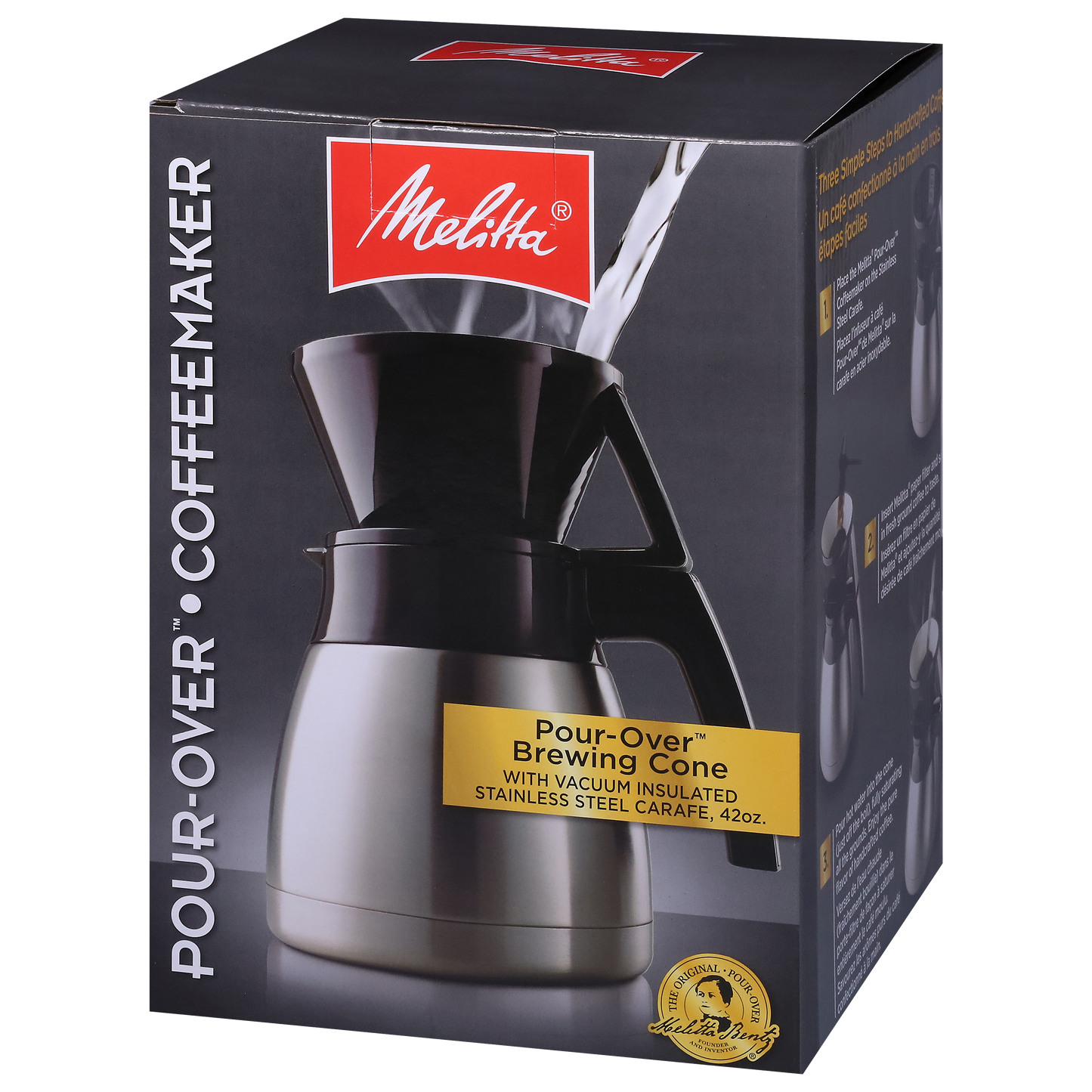 Thermal Pour-Over™ Coffeemaker & Stainless Carafe Set