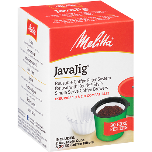 Save on Melitta JavaJig Reusable Coffee Filter System BPA Free Order Online  Delivery