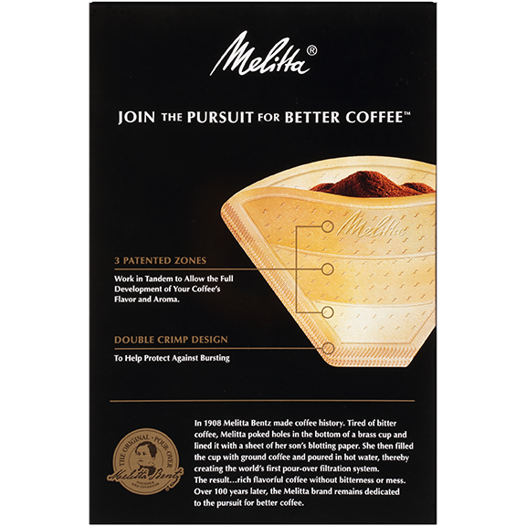 Papier filtre gastronomique Melitta n°4