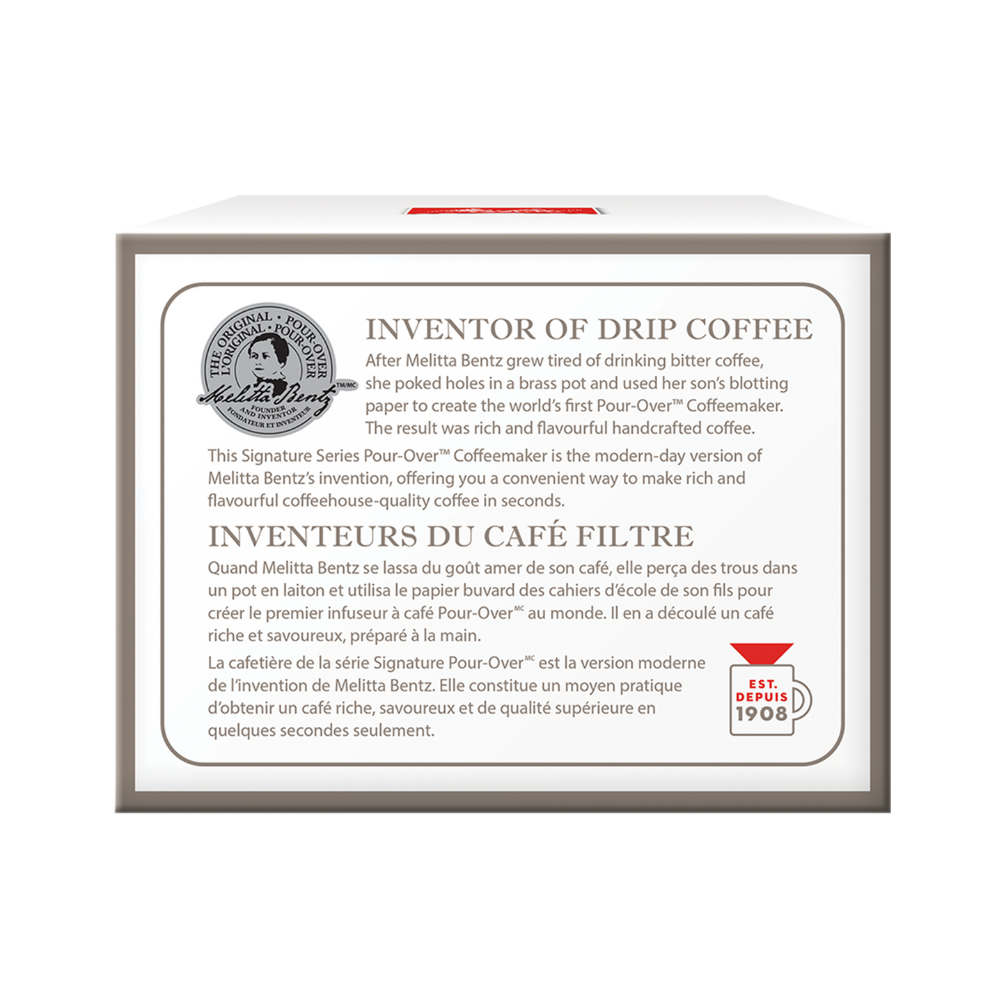 Signature Series Pour-Over™ Coffeemaker - White Porcelain, 1-Cup