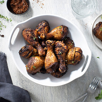 Coffee-Brined Chicken Drumsticks