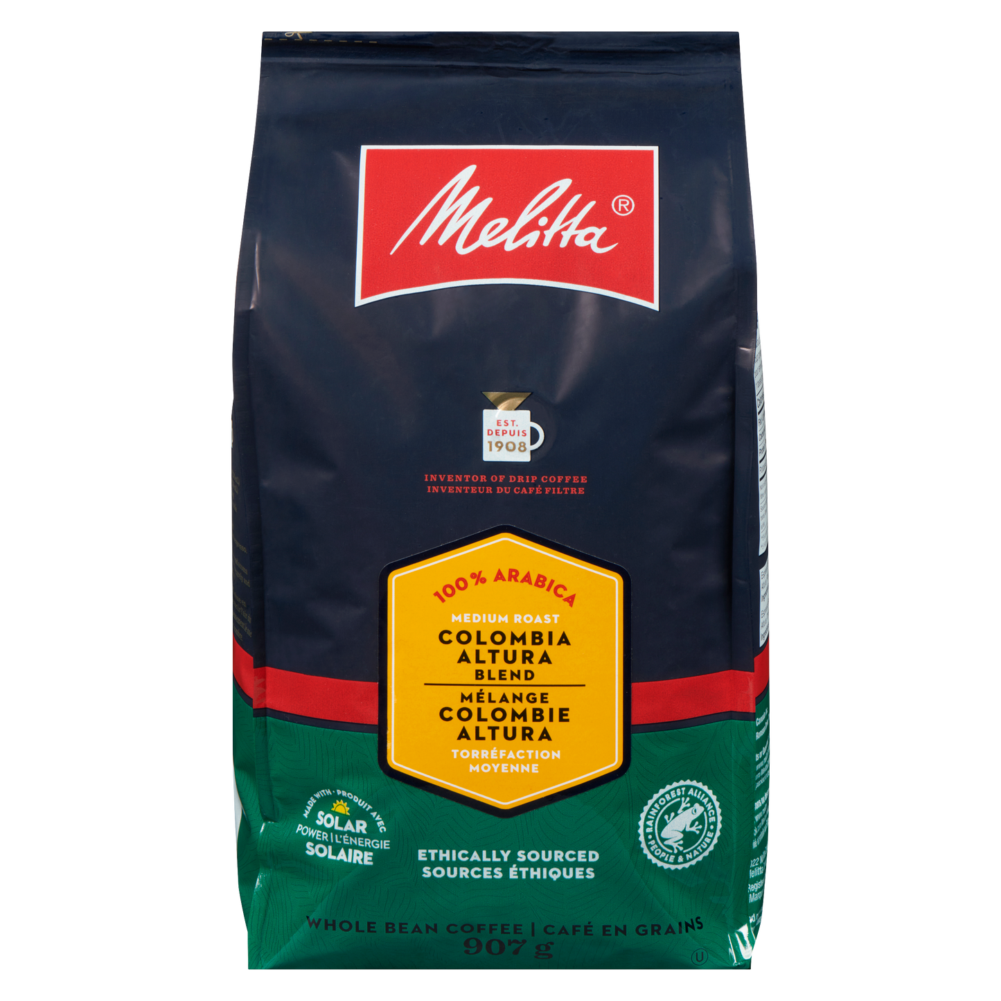 Colombie Altura Blend En Grains Entiers 907g