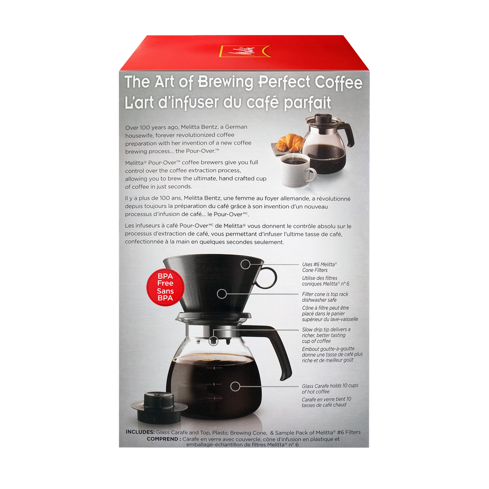 
                      
                        10 Cup manual Pour-Over™ Coffeemaker
                      
                    