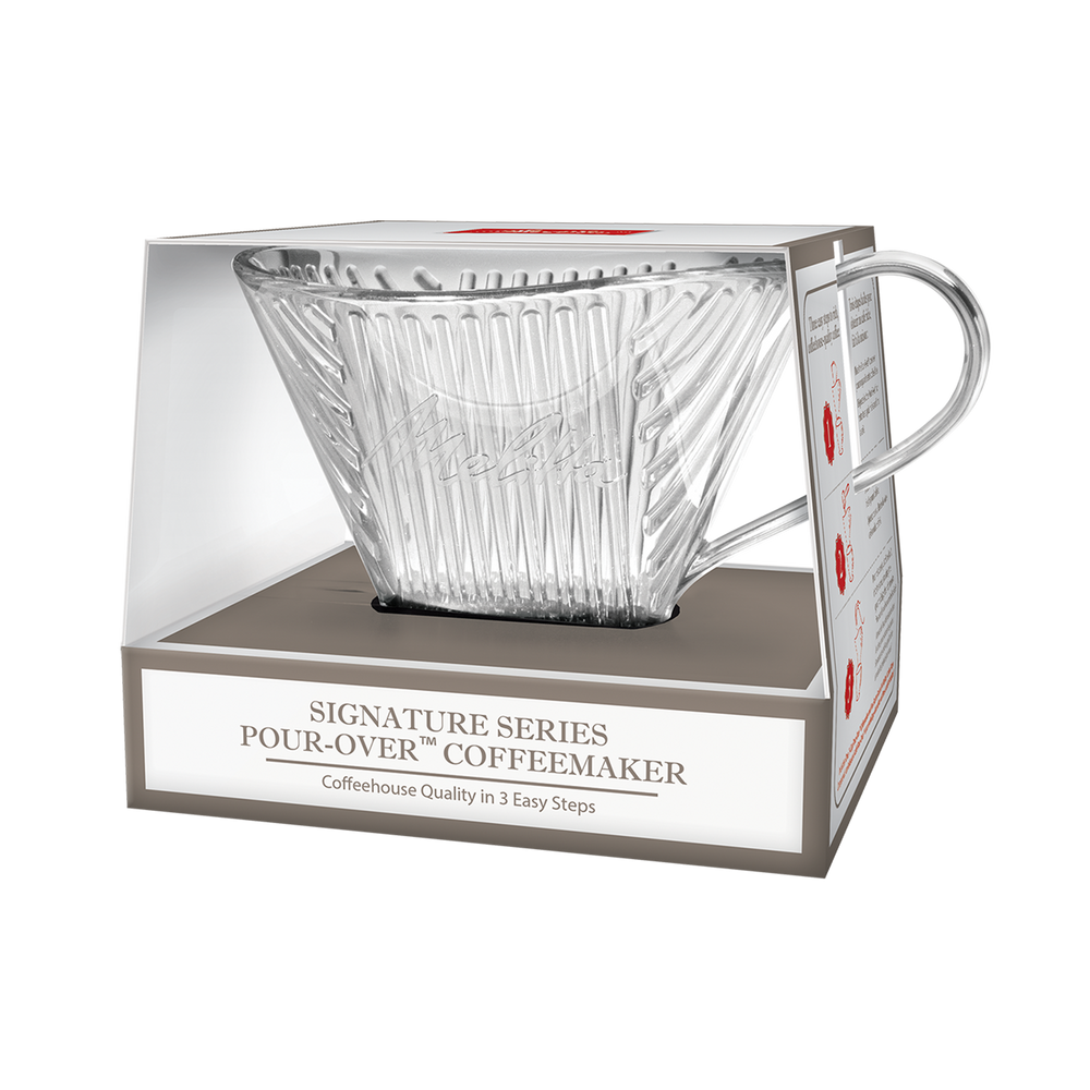 
                      
                        Signature Series Shatter- Resistant Pour-Over™ Coffeemaker   - Clear, 1 Cup
                      
                    