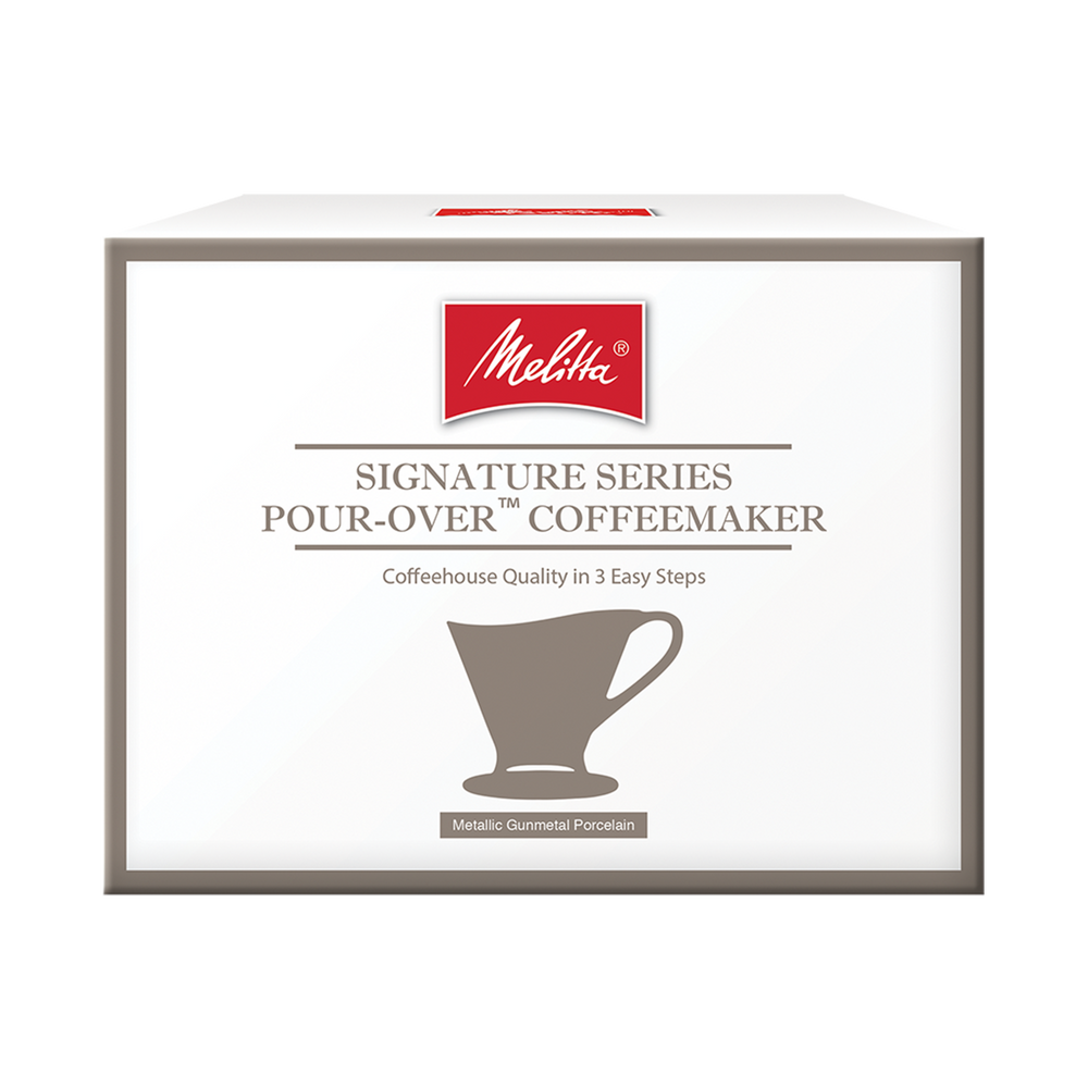 
                      
                        Signature Series Hybrid porcelain Pour-Over™ Coffeemaker  - Gun Metal, 1-Cup
                      
                    