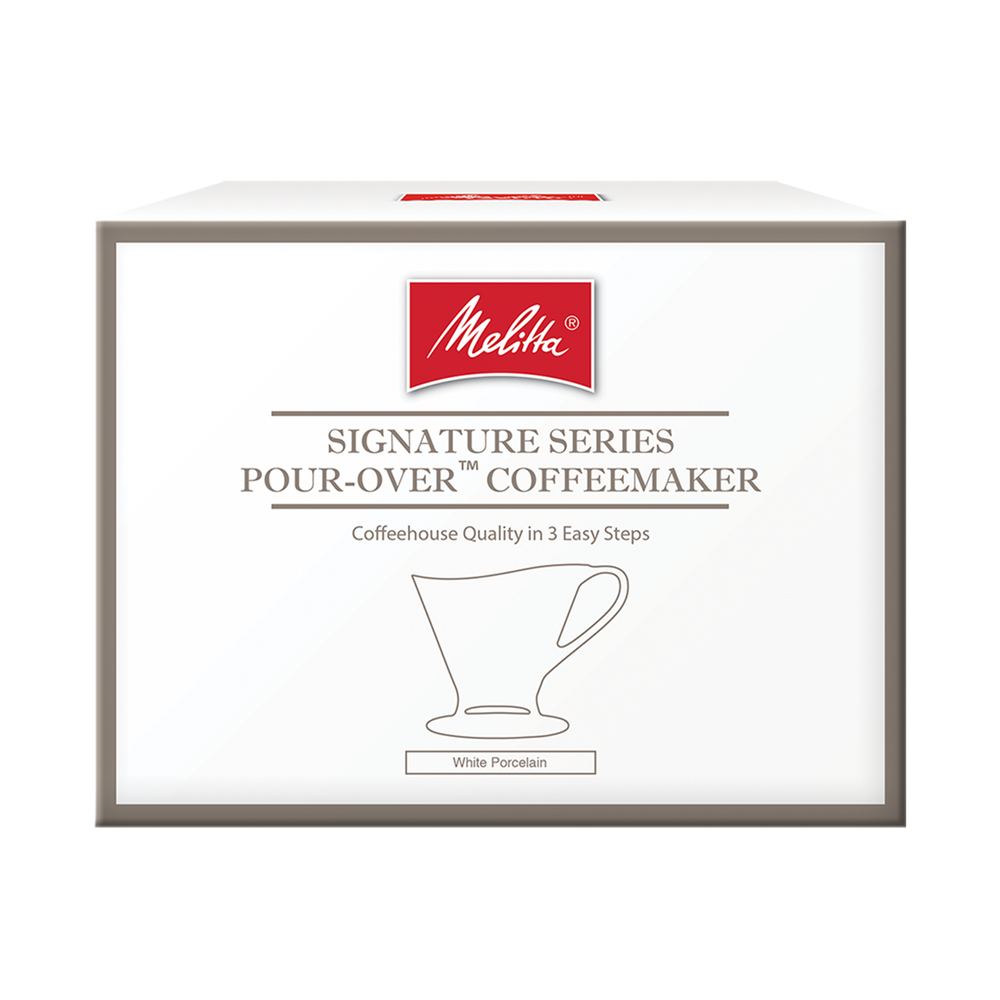 
                      
                        Signature Series Porcelain Pour-Over™ Coffeemaker   - White, 1-Cup
                      
                    