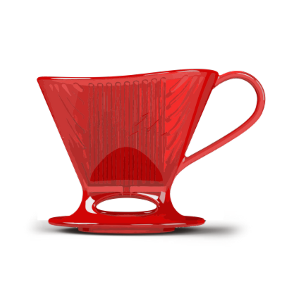 
                      
                        Signature Series Shatter- Resistant Pour-Over™ Coffeemaker   - Red, 1 Cup
                      
                    